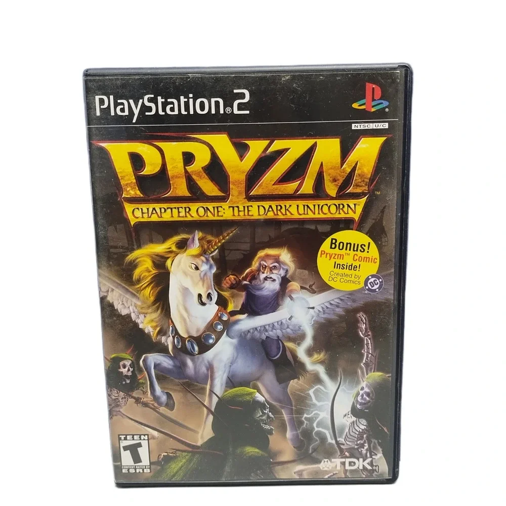 Pryzm: Chapter One - The Dark Unicorn (Sony PlayStation 2, 2002) Action Game